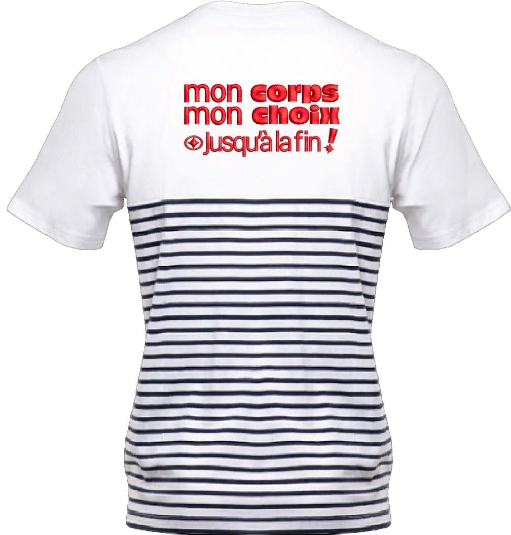 T-shirt 15 juillet de dos